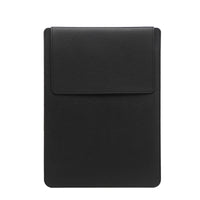 Stylish Luxury Leather Laptop Sleeve with Stand™
